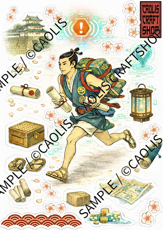 【Single Edition】The Official Emergency Express: Shogunate Elite Courier + Bonus Sticker
